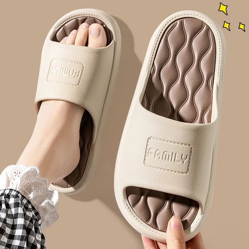 Flip Flop Leather Men - New Fashion Unisex Indoor Outdoor Flip