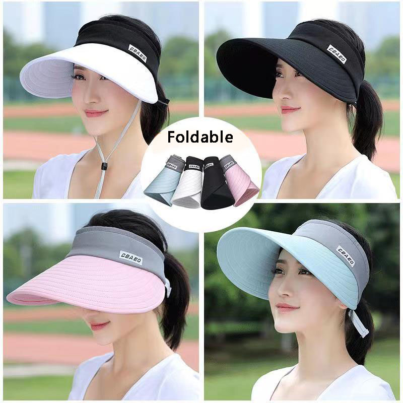 2024 NEW women summer sun viso - Packable Hat Nylon review and price