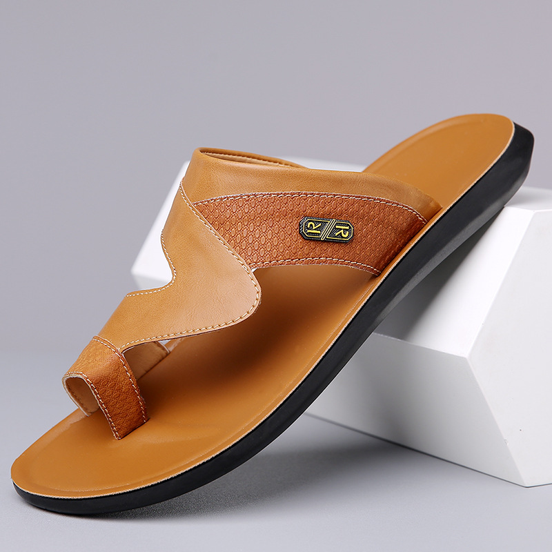 Men's 2026 New Leather Sandals - Flip Flop Leather Men review and price