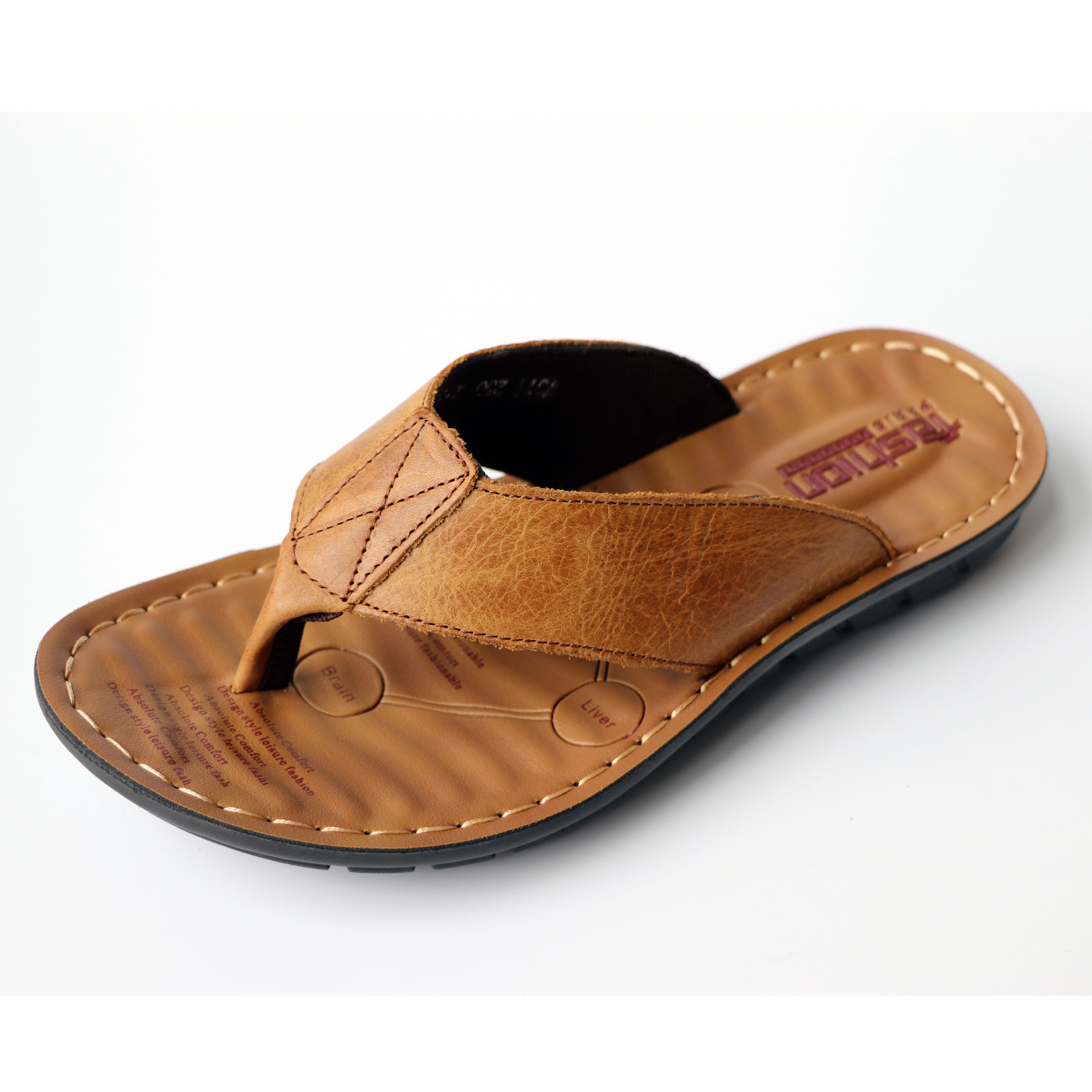 2026 Shoes Leather Men's Flip  - Flip Flop Leather Men review and price