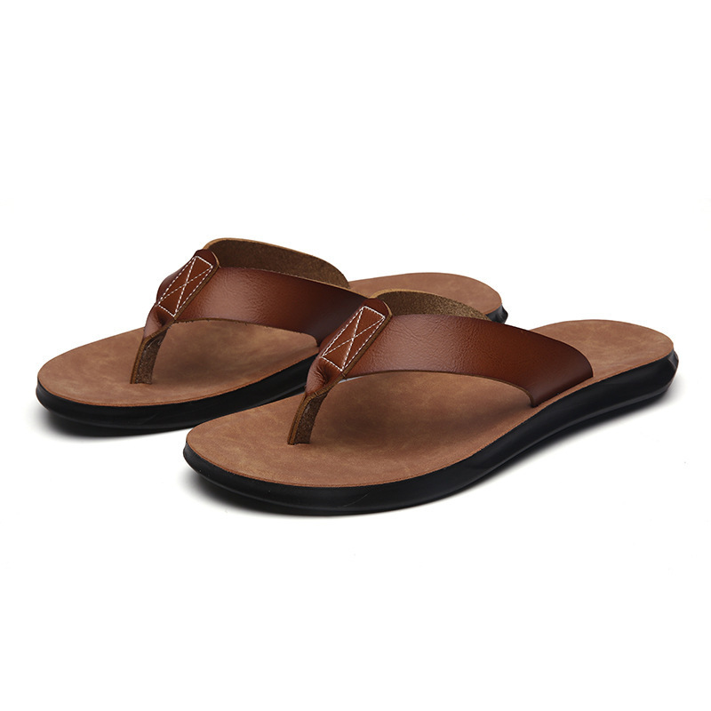 38-47 New Italian Leather Flip - Flip Flop Leather Men review and price