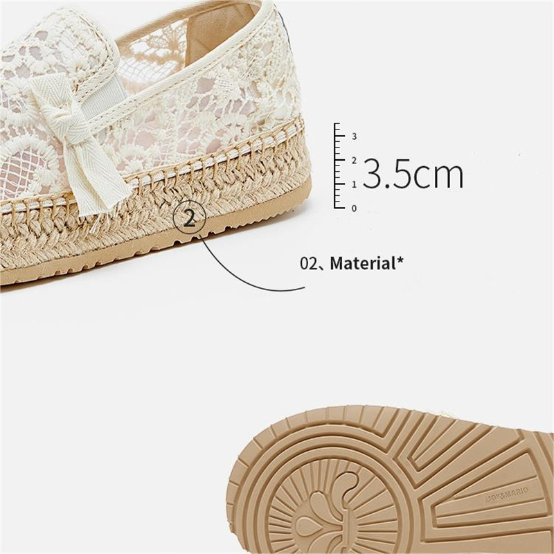 Joy&Mario Platform Women Loafe - Espadrille Slip On review and price
