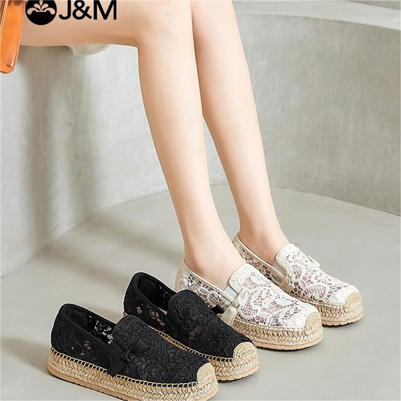 Joy&Mario Platform Women Loafe - Espadrille Slip On review and price