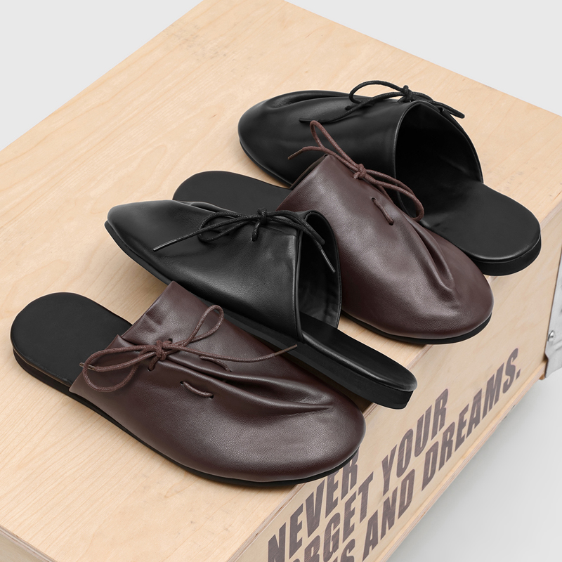 New Fashionable Comfortable La - Flip Flop Leather Men review and price