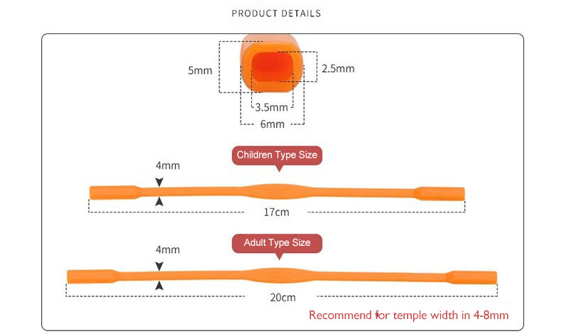 20pcs Children Adult Silicone  - Sunglass Retainer Cord review and price