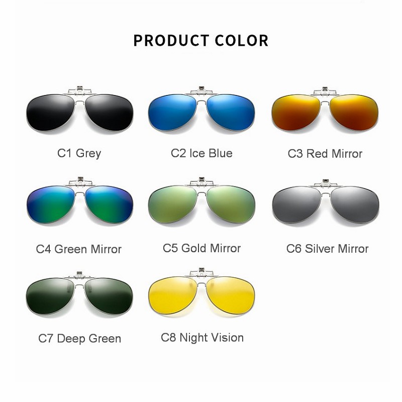 Polarized Sunglasses Lens clip - Sunglasses Aviator Polarized review and price