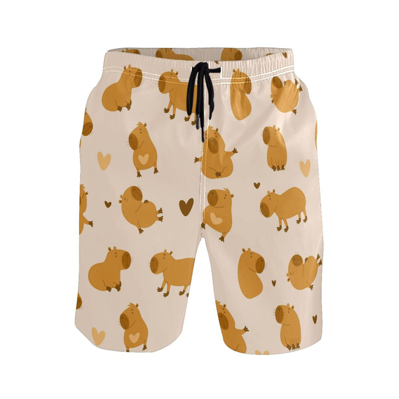 Cartoon Animal 3d Print Capyba - Trunks Board Surf review and price