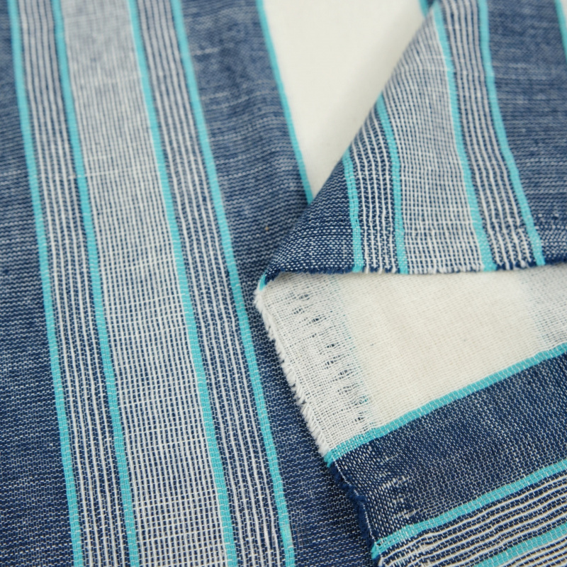 2Yards Fresh and artistic Blue - Linen Shirt Breathable review and price
